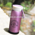 custom logo printing metal water spray bottle